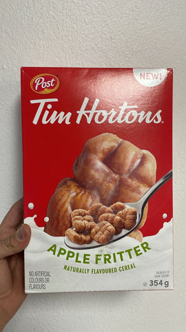 Tim Hortons apple fritter