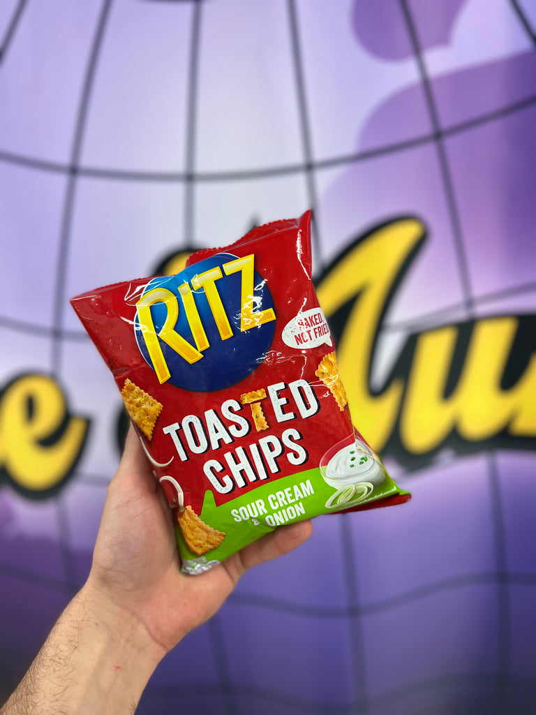 Ritz toasted chips sour cream & onion