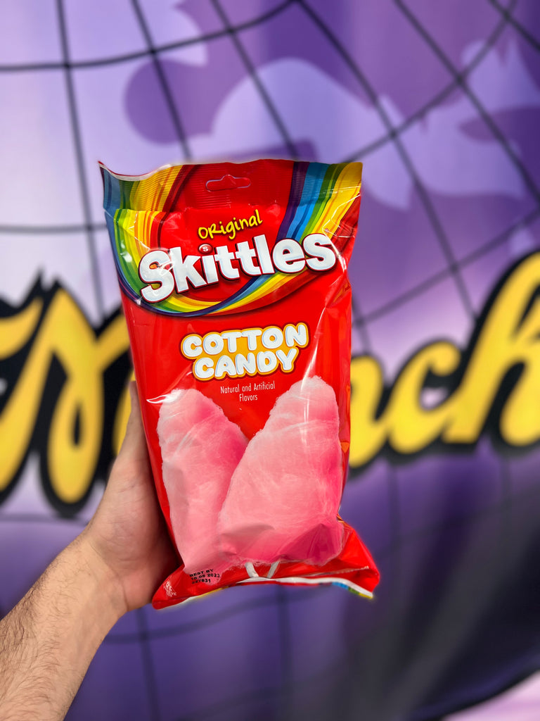 Skittles cotton candy