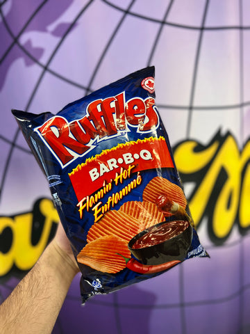 Ruffles flamin hot BBQ