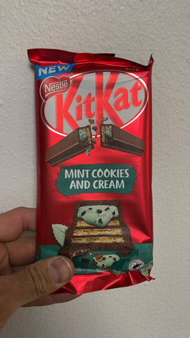 KitKat mint cookies and cream “Australia”