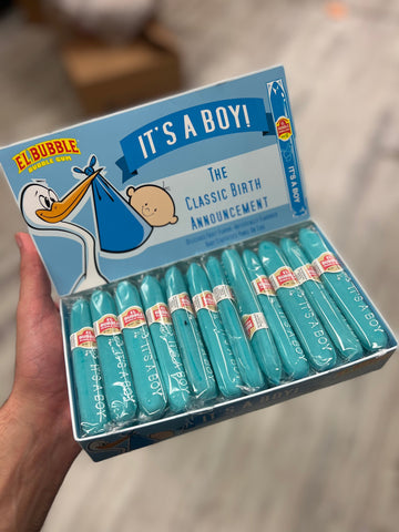 It’s a boy bubble gum box of 36 - RareMunchiez
