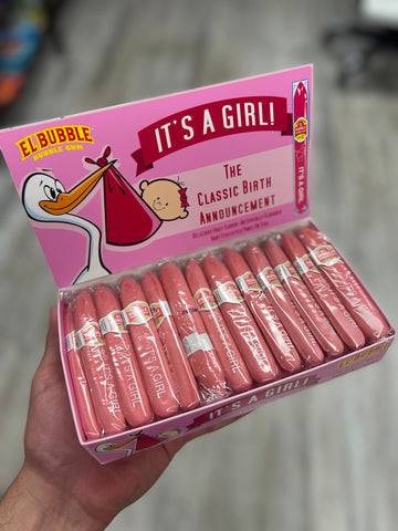 It’s a girl bubble gum box of 36 - RareMunchiez