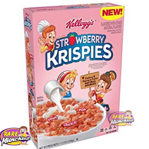 Kellogg’s Strawberry Krispies - RareMunchiez