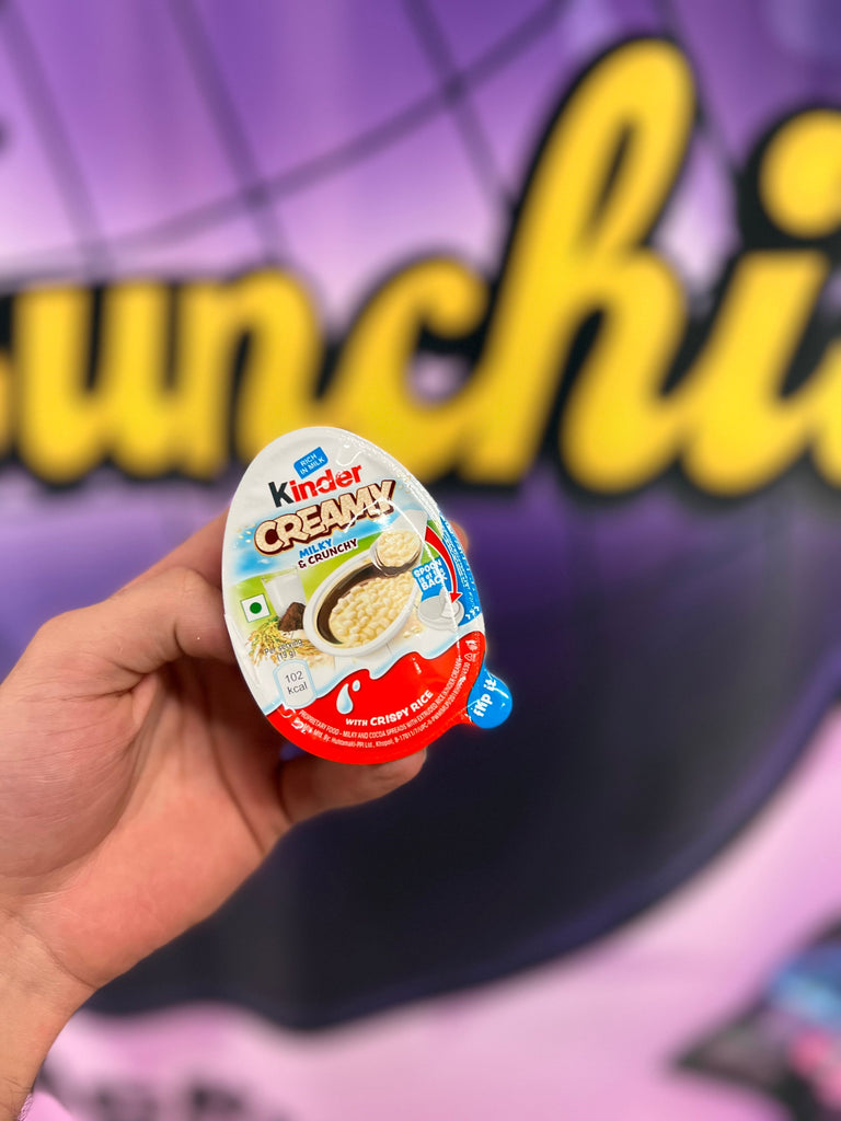 Kinder creamy crunchy - RareMunchiez