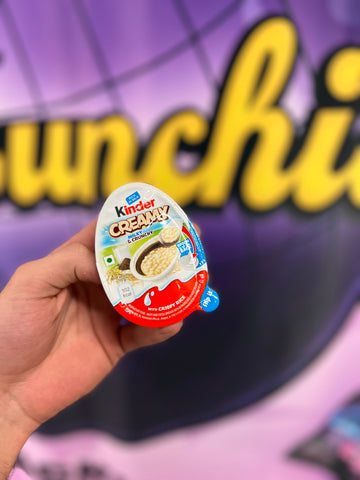 Kinder creamy crunchy - RareMunchiez