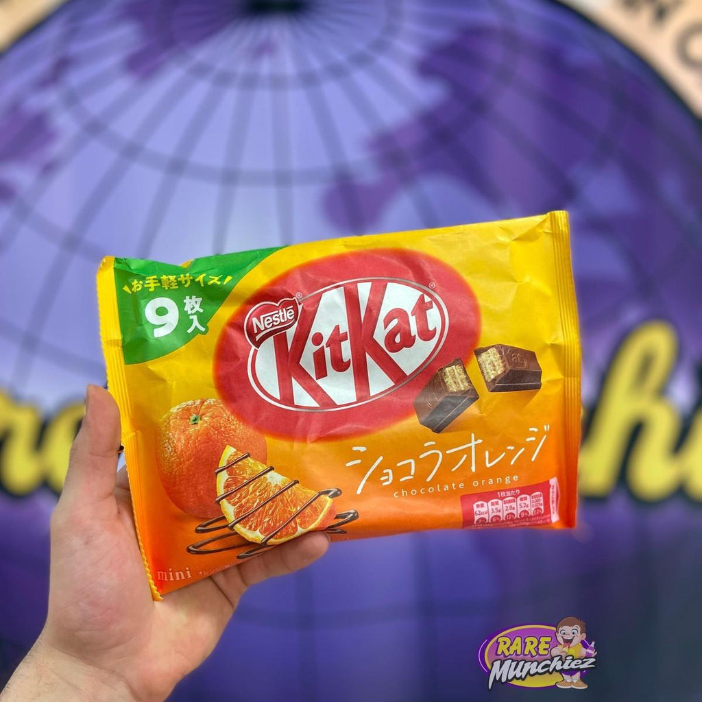 KitKat chocolate orange “China” - RareMunchiez