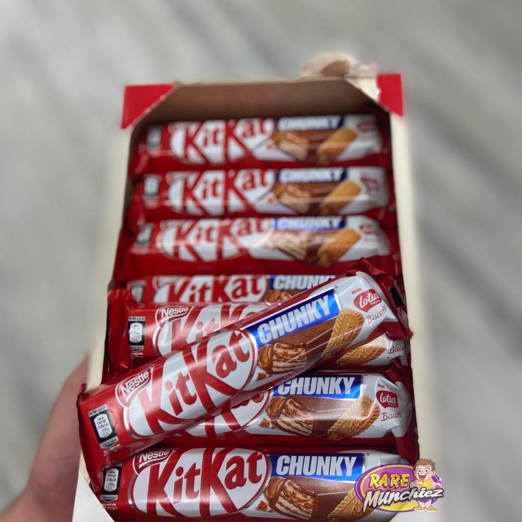 KitKat Chunky Lotus Biscoff “Dubai” - RareMunchiez