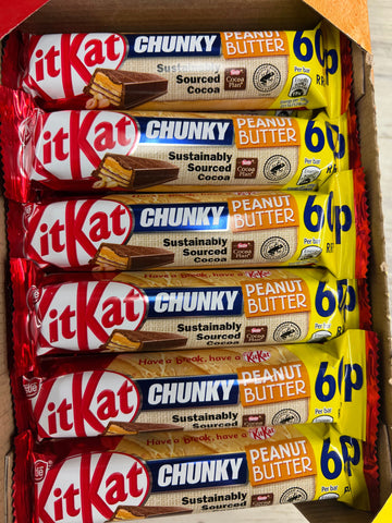 KitKat chunky peanut butter - RareMunchiez