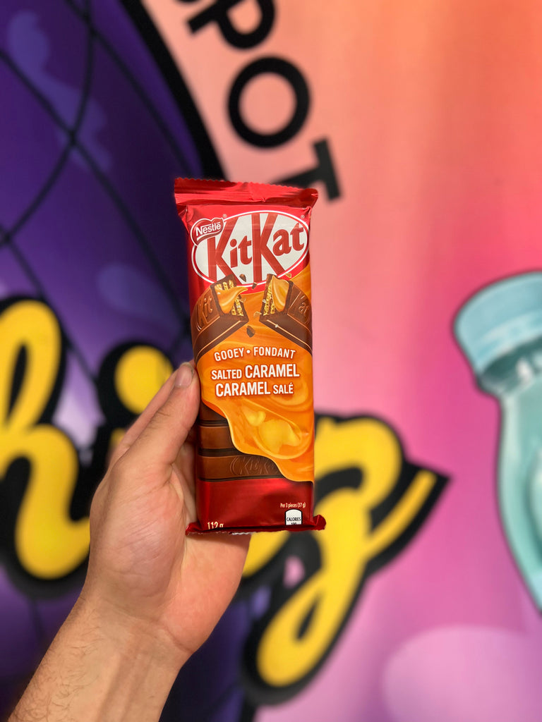KitKat salted caramel - RareMunchiez