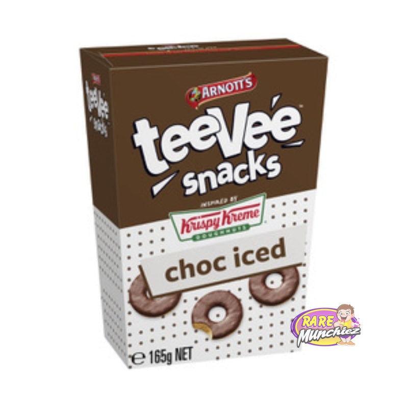 krispy Kreme TeeVee Snacks Chocolate Iced - RareMunchiez