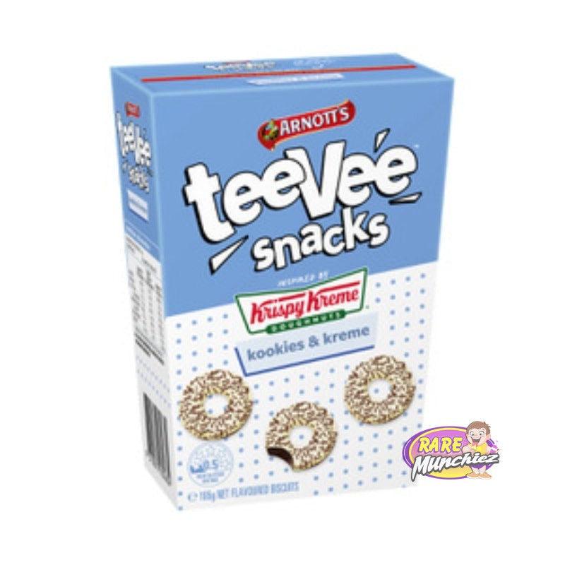 krispy Kreme TeeVee Snacks Kookies & Kreme - RareMunchiez