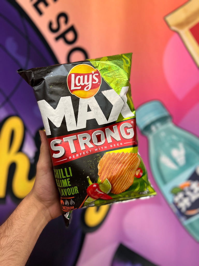 Lays max strong chilli lime - RareMunchiez