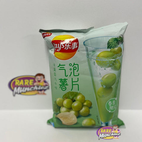 Lays Soda chips “Green Grape Flavor” - RareMunchiez