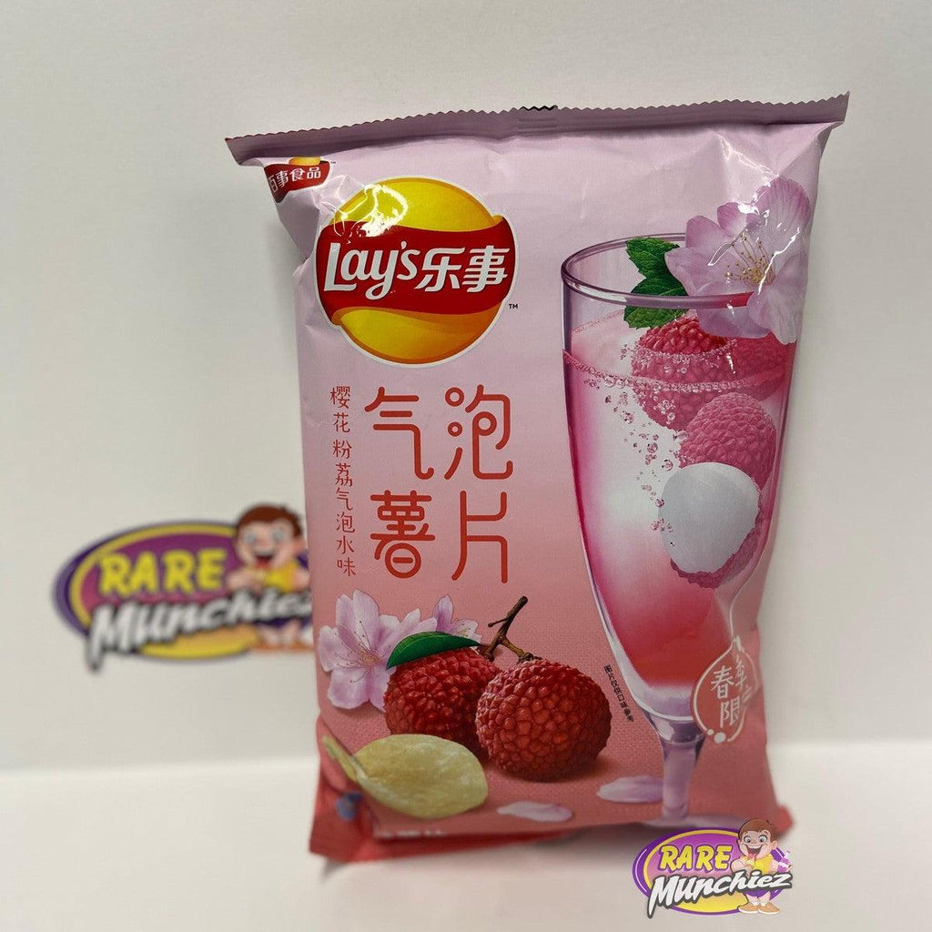 Lays Soda chips “ Raspberry flavor” - RareMunchiez