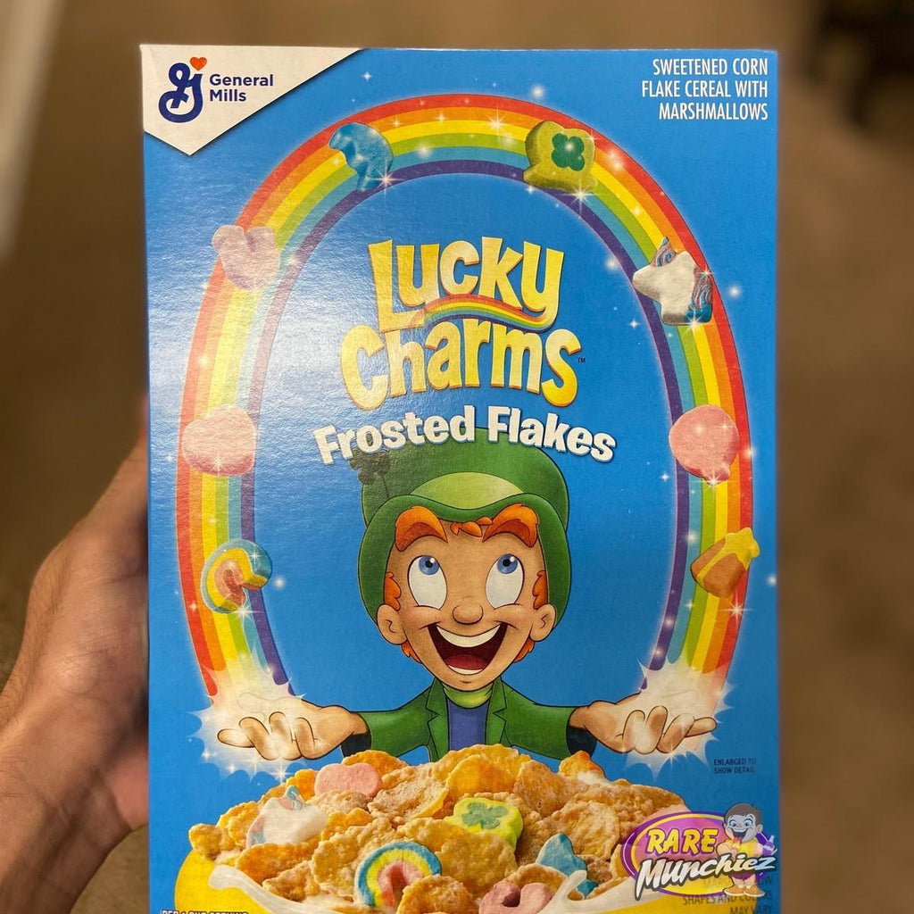 Lucky charms Frosted Flakes - RareMunchiez