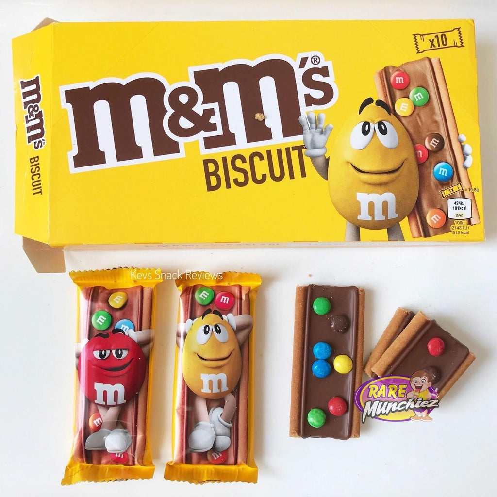 M&M biscuits (Box of 10) - RareMunchiez