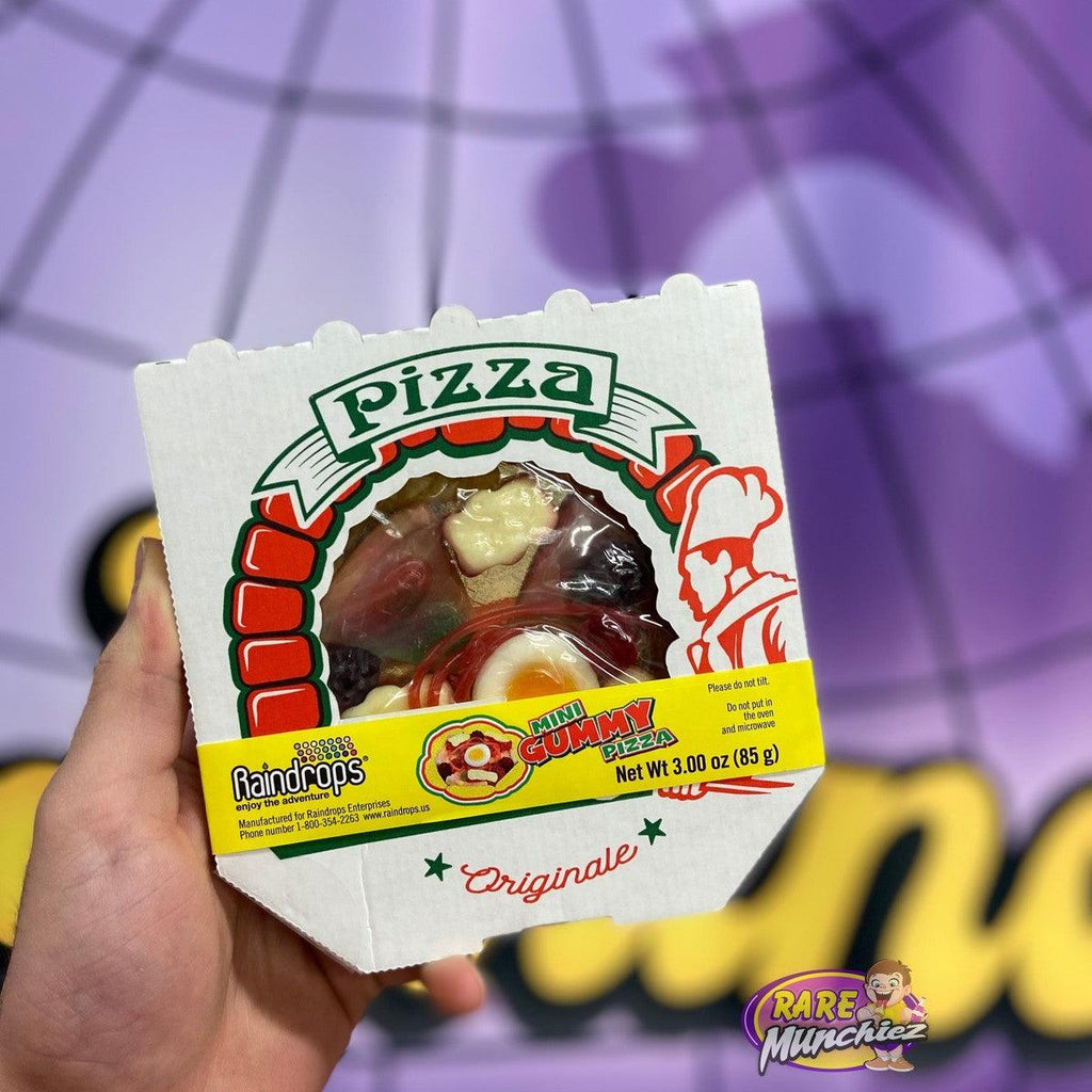 Mini gummy pizza - RareMunchiez