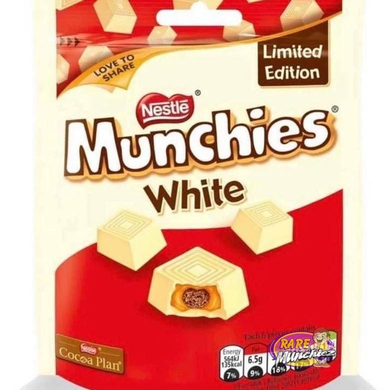 Munchies White “UK” - RareMunchiez