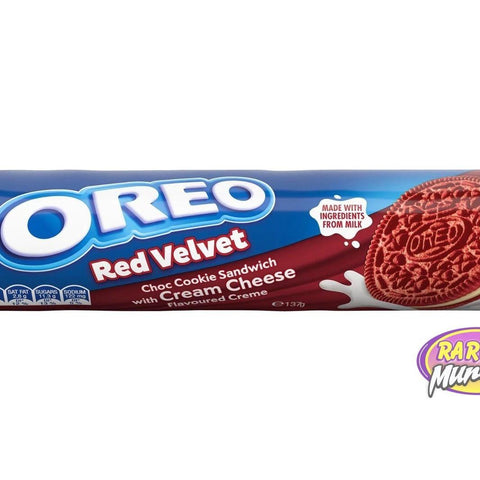 Oreo Red Velvet Cream Cheese “Australia” - RareMunchiez
