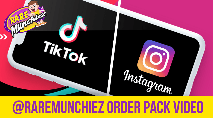 Personalized Instagram & TikTok Order Packaging Video - RareMunchiez