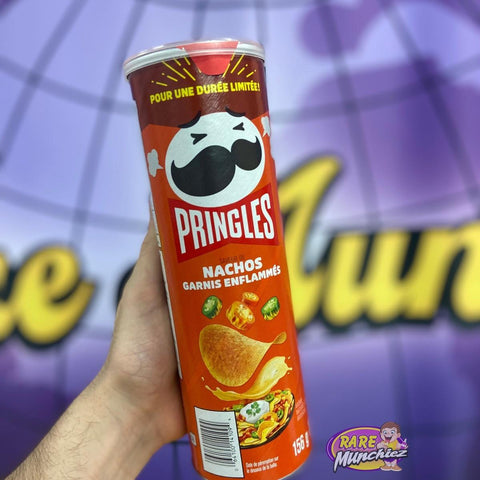 Pringles Fiery Loaded Nachos - RareMunchiez