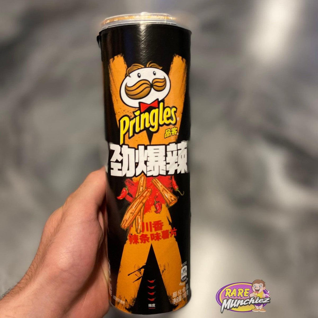 Pringles Spicy Strips - RareMunchiez
