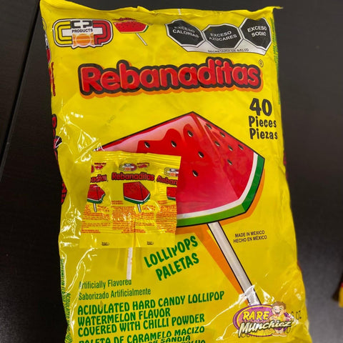 Rebanaditas Watermelon Lollipop “Mexico” - RareMunchiez