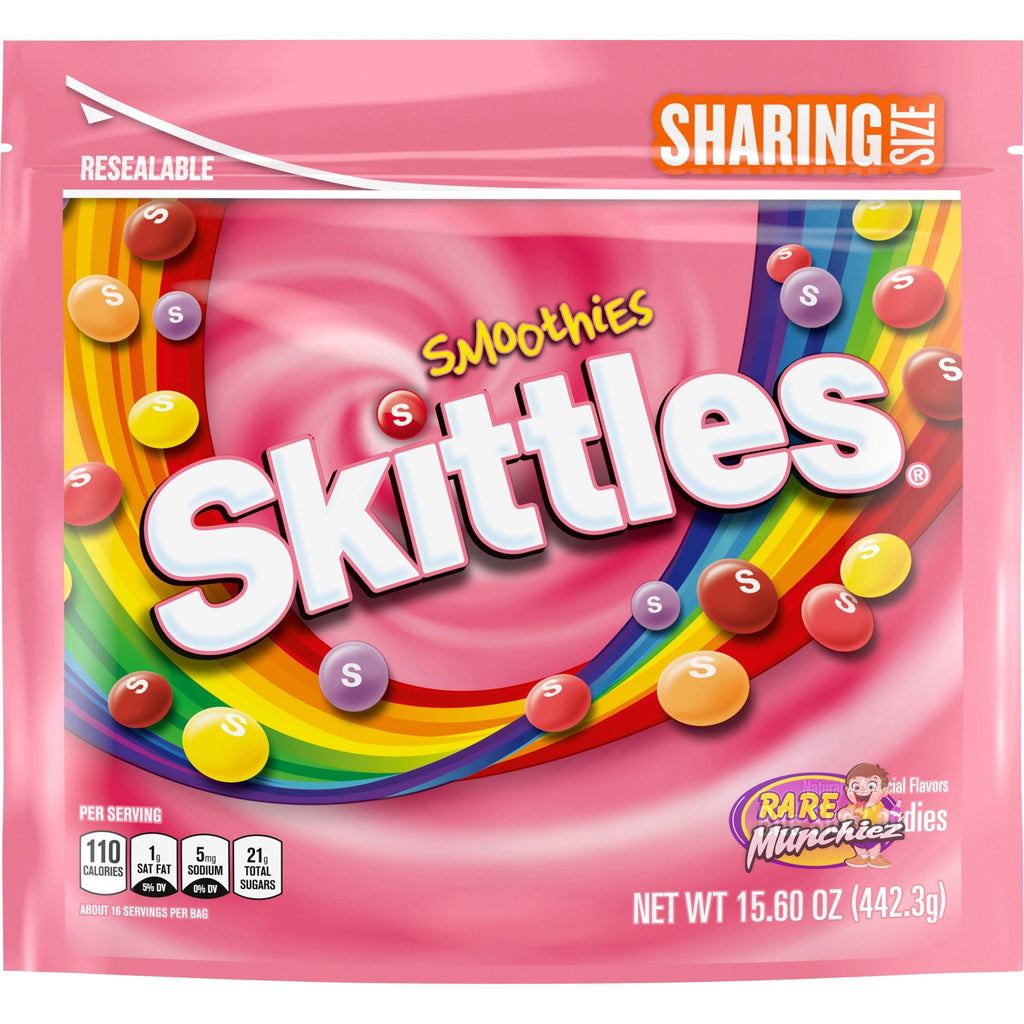 Skittles smoothies Large Bag - RareMunchiez