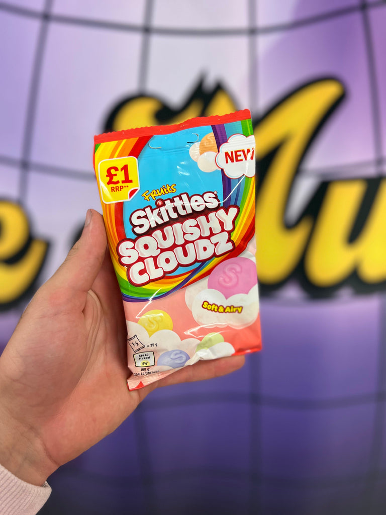 Skittles squishy cloudz small - RareMunchiez