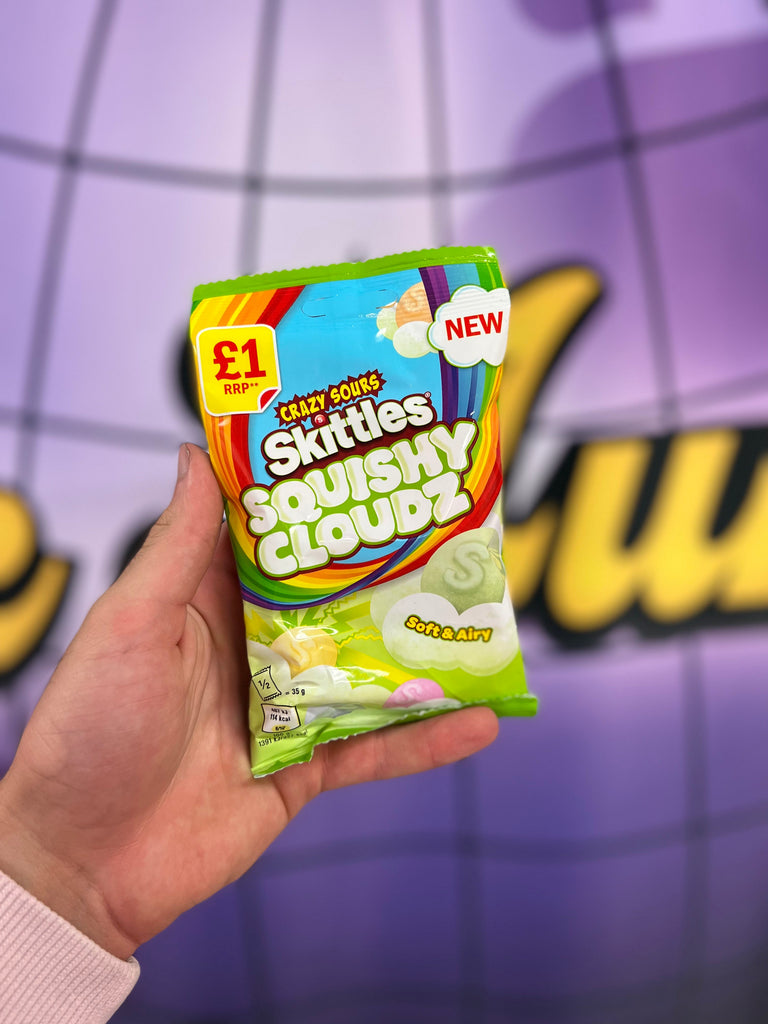 Skittles squishy cloudz sour small - RareMunchiez