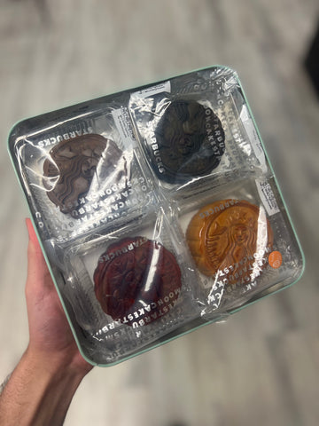 Starbucks moon cakes box of 4 “LIMITED” - RareMunchiez