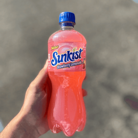 Sunkist strawberry lemonade - RareMunchiez