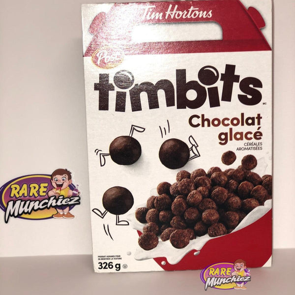 Tim Horton timbits cereal (Chocolate) - RareMunchiez