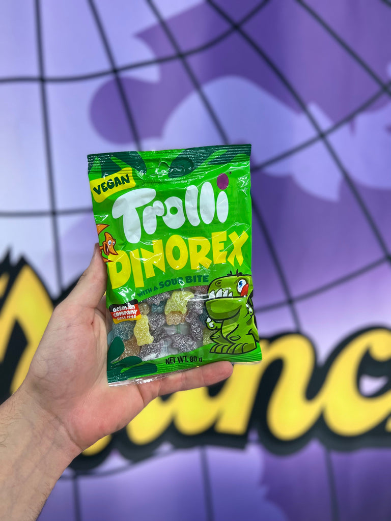 Trolli dinorex sour bites - RareMunchiez